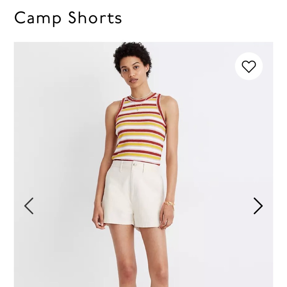 Madewell Camp shorts